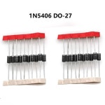 숏키 다이오드 정류기 1N4148  1N4007  1N5819  1N5408  1N5822  DO-41  DO-27  50 개 : 페르쥬르