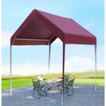 간이 천막 쉘터 캠핑장 카페 펜션 2x2 베이지색 탑천+브래킷 : 글로벌 케이상사