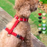 강아지 하네스 소형견 가슴줄 앞섬방지 H형 중형견 대형견 XS : 아띠지기