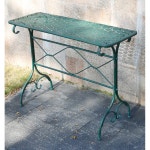 식물선반 거치대 화분받침대 철제 블루 선반 그린 구제블루 H2229 크다 : 프랑켄12