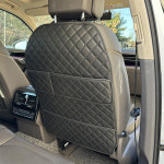 퀼팅 자동차 킥매트 포켓형 업그레이드 차량용 시트커버 엣지형2포켓 : 다온굿즈2