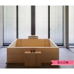 편백 욕조 히노끼탕 스파 평면 대형 190cm 80cm 60cm 사우나 자쿠지 가정용 맞춤 사이즈 세부 문의 : 칸제르
