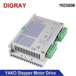 DIGRAY YAKO 스테퍼 모터 드라이버 YKD3505M 3상 42 86mm NEMA 17 34 모터용 전류가 5 7A 미만입니다 20 50V : 청백 보부상
