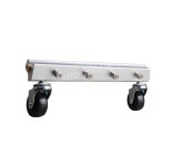 다중 노즐 바닥 세척 고압 세척기 청소 도로 자동차 세차 호스 릴 53CM 퀵플러그 33CM(4노즐) : 옐로우미스