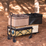 레토 접이식 캠핑웨건 카트 백도어 오픈형 LCP-W02 : 레토캠프