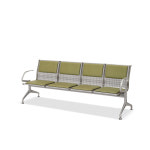 커링 4인 장의자 대기용 의자 라운지 대기 약국 병원 휴게실 대기실 로비용 터미널 등받이 : 아리재사무가구