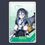 GS 25 × 블루 아카이브 아리스 밀레니엄 학생 포토카드 : 콜라보x