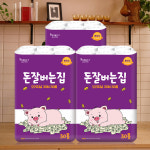 삼정펄프 돈잘버는집 30M 30롤x3팩 /화장지 두루마리 휴지 : 하늘종합물류