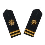 N7YD 선장 Epaulets 선원 선장 코스프레 의상 어깨에 맞는 바가있는 선원 유니폼 Epaulet : 모아글러벌
