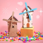 토단교재 태양열 풍차 / 태양열에너지 원리 / 수업 교재 / 수업 교구 : 드림-팩토리