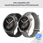 Amazfit 밸런스 스마트워치 화면 보호 케이스용 Rc-Z 2팩, 하드 PC... 필름 페이스 커버 밸런스 스마트워치용 교체 액세서리 Black : 아트소울z