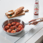 쉐프윈 통5중 후라이팬 인덕션 스텐후라이팬 스테인리스프라이팬 스텐팬 24cm : 쉐프윈 공식몰