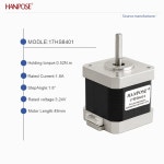 NEMA17 3PCS 17HS8401 스테퍼 모터 3.24V 1.8A 2상 4선 3D 인쇄 액세서리 제조업체 직접 판매 : 바이셀나인티쓰리