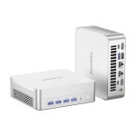 GEEKOM XT1 메가 AI 미니 PC, 14세대 인텔 코어 울트라 U5-125H 프로세서(14C/18T, 최대 4.5GHz), 32GB DDR5 1TB PCIe 4세대 SSD... 