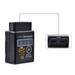HH Obd 25k80 미니 ELM327 블루투스 무선 OBD2 버전 OBDII 변환기 HHOBDV21 : 라로리01