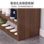 오픈형 신발장 학원 헬스장 운동장 짐 신발 보관함 구두 높은 5단-30x29x94cm-우드 : 치치몰6