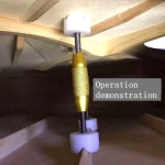 기타 수리 도구, 세련된 황동 de goma Tornillo tuerca Sopote mantenimiento, 바디 지지 풀기 tools G2173 : 화이커머스