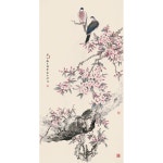 화조도 도안 동양화 초안 인쇄 일반인쇄용지 하고 채색은 100센티 민화그리기 바다 94p 래치훅 모사 선물 백묘만 색칠도안 공필화 부모님... 