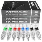 타투 카트리지 바늘 - 유롱 80PCS 모듬 표준 #12 원형 라이너 3RL 5RL 7RL 9RL 12RS-80 : 우최14
