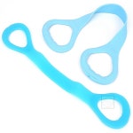 THE한량몰 8자형스트레칭밴드 전신운동밴드 필라테스요가밴드 근력운동밴드 헬스스트레칭 8자스트레칭밴드 운동보조밴드 탄성밴드... 