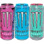 몬스터 에너지 울트라 버라이어티 팩, 블루 하와이안, 바이스 구아바, 판타지 루비 레드, 무설탕 음료, 16온스(15팩) : 에이유에이케이 상사