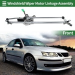 Saab 9-3 2003-2011 앞유리 와이퍼 모터 링키지 어셈블리 교체 번호 12755304 : 딜리고허브