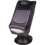 산 자마르 - H5005STBK H5005S 베뉴 풀폴드 컨트롤 냅킨 디스펜서(스탠드, 500개 용량, 8인치 너비 x 17-1/2인치 높이 13인치 깊이), 블랙... 