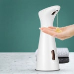 200ML 데스크탑 휴대 디스펜서 전화 비누 주방 스마트 비누 샴푸 액체 세제 디스 감지 : 예나42