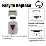 미샤브 2팩 프로 면도기 호일 교체 및 커터, Andis 17150/17155/17200 리튬 티타늄 헤드와 호환 가능 1PACK Gold : 닥터올바른