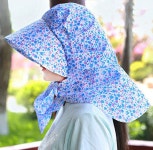 햇빛가리개 밭일 과수원 여성 농사모자 : 방죽골