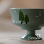 [다도 다기] 예향원 핸드메이드 파스텔 그린 스위트홈 찻잔 40ml C-5661 : 예향원