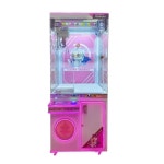 가정용 소형 인형뽑기 인형 뽑기 기계 크레인 핑크 : 부투본