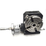 밀링머신 A.D. 국제 HV4(110mm 직경) 밀링 머신용 수평 수직 로터리 테이블(4개 슬롯) 3 Slots : 온세상템