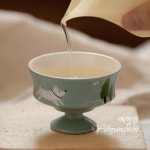 [다도 다기] 예향원 핸드메이드 파스텔 그린 스위트홈 찻잔 40ml C-5661 : 예향원