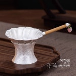 [다도 거름망] 예향원 은공예 공방 99.9 순은 화변 차거름망 E-10528 : 예향원