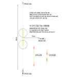 국산 단차 조절 갑오징어 채비 3개입 60cm 면사매듭 장착 십자 회전 구슬 낚시 채비 : 낚시톡톡