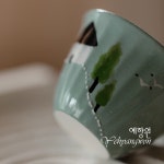 [다도 다기] 예향원 핸드메이드 파스텔 그린 스위트홈 찻잔 40ml C-5661 : 예향원