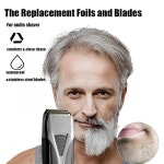 미샤브 2팩 프로 면도기 호일 교체 및 커터, Andis 17150/17155/17200 리튬 티타늄 헤드와 호환 가능 1PACK Gold : 닥터올바른