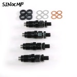 mazda 호환 Bravo WL Ford 호환 Courier 2.5L 자동차 부품 용 4 개 디젤 연료 인젝터 105078-0111 : 베스트321엘