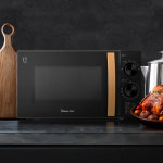 매직쉐프 무회전 플랫타입 코스트코 전자레인지 다이얼방식 전자렌지 MEM-CG20FMB 블랙 : 멀티플라자