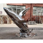 돌고래 조형물 장식 카페 대형 호텔 로비 행운의상징 조형 : 직구 정거장