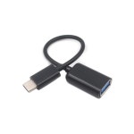 삼성 휴대폰 화웨이 맥랩용 USB-C 어댑터와 USB-A 여성 케이블 OTG 플러그 연결 : 물건너편