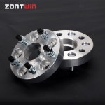 쉐보레 뷰익 폭스바겐 PCD 5x120 CB 67.1 또는 65.1mm 15/20/25/30/35mm VW 아마록 M14x1.5용 휠 스페이서 어댑터 2개 : 제이브릿지11