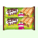 대용량 샌드 아이스크림 짱구 초코비 모나카 12개 : 쿨아이스크림