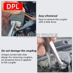 자동차 전기 분리 수리를위한 라인 다목적 커넥터 와이어 펜치 도구 제거 방지 1PC : 나로픽