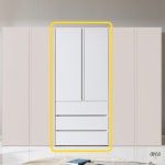 직코몰 H1252 3서랍 옷장 800 1color 서랍옷장 : 인테리어가구전문몰
