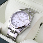 롤렉스 데이저스트 36 116200 화이트 다이얼 오토매틱 : 골드타임