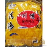 CN 이엔 슬라이스 단무지 1KX15 무절임 노란무 : 찬스인터내셔널