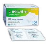 뉴 클린 알콜 스왑 100매 개별 포장 약국 알콜솜 : 판도라 Pandora