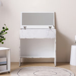 (스툴 포함) 마블 패턴 폴딩 거울 탁자 협탁 침실 좁은 집 현관 안방 거실 파우더룸 보조 간이 거실 침대 높은 다리 소파 틈새 미니 사이드 의자... 